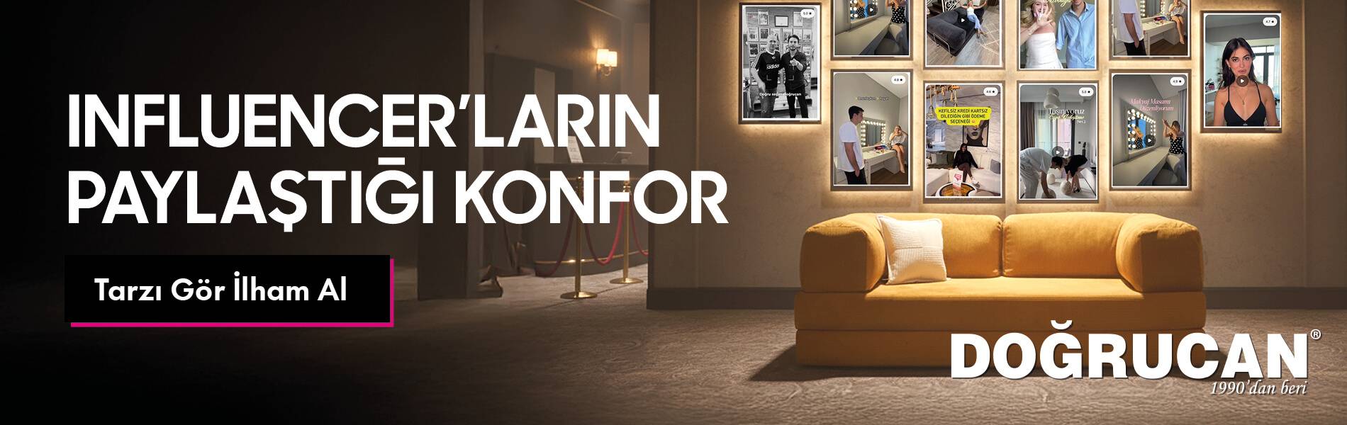 İnfluencer Kanepe Seçimi İnfluencer Kanepesi