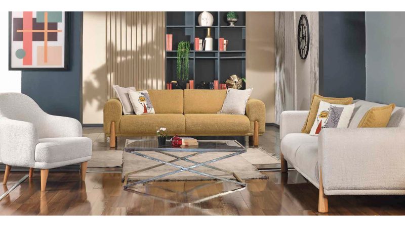 BOHEM OSLO 3+3+1 KOLTUK TAKIMI - Görsel 1