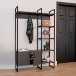 ERİN ANTRASİT PORTMANTO