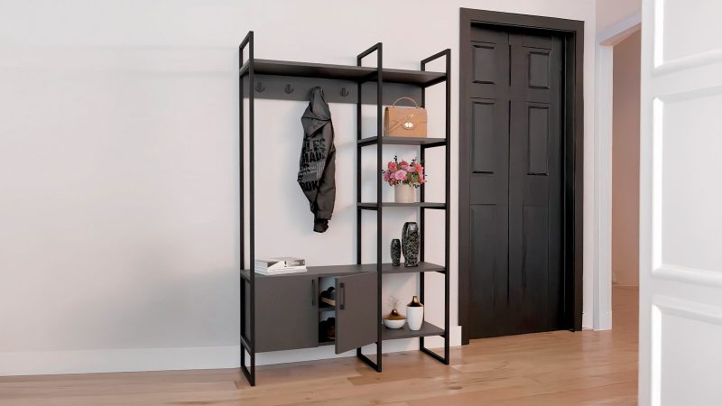 ERİN ANTRASİT PORTMANTO - Görsel 1