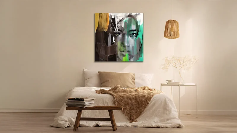 LUNA TABLO 100*100 - Görsel 1