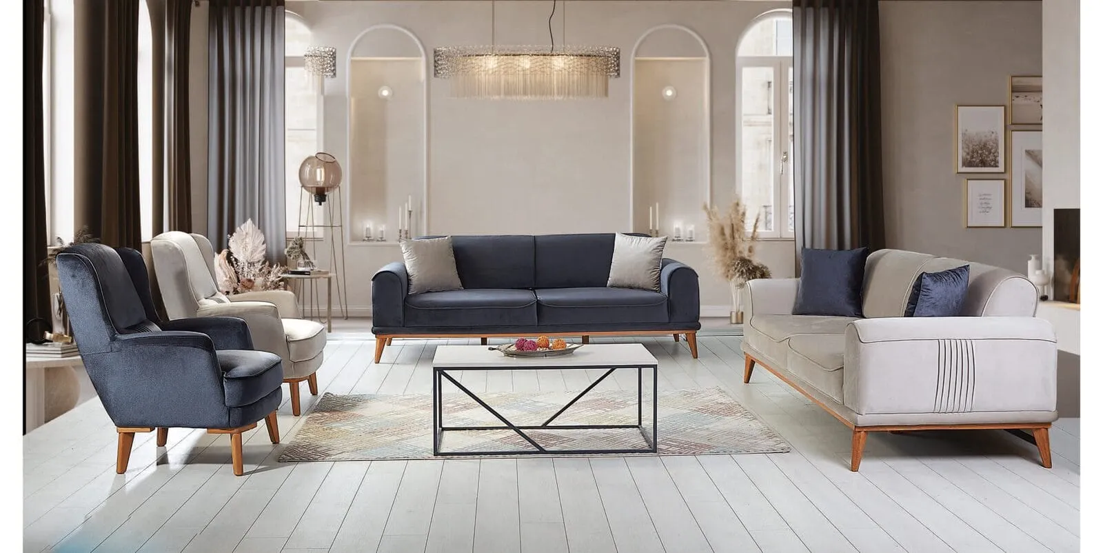 İNTER KOLTUK TAKIMI 3+3+1+1