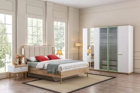 LINZ MODÜLER DOLAP SISTEMLI YATAK ODASI TAKIMI