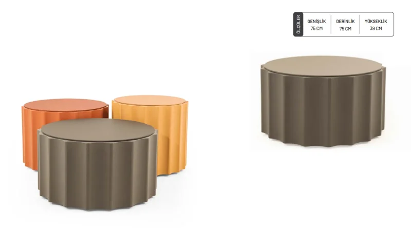 HEDRA BÜYÜK ORTA SEHPA - Görsel 1