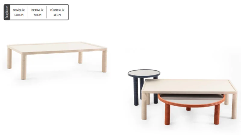 OSTIN DIKDÖRTGEN ORTA SEHPA - Görsel 1