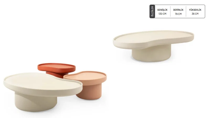 ORIS BÜYÜK ORTA SEHPA - Görsel 1