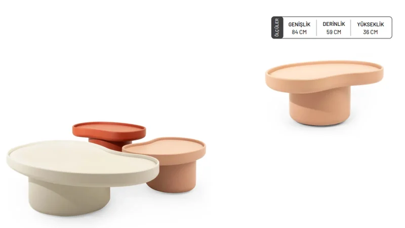 ORIS KÜÇÜK ORTA SEHPA - Görsel 1