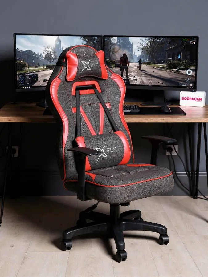 RIO GAMING OYUNCU KOLTUĞU KIRMIZI4