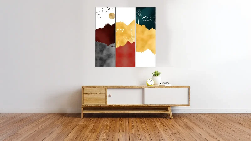 SUNIS TABLO 55*80 (3 ADET) - Görsel 1