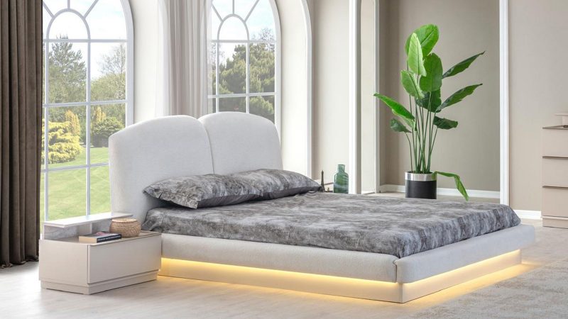 ZEN PALACE LEDLİ BAZALI KARYOLA - Görsel 1