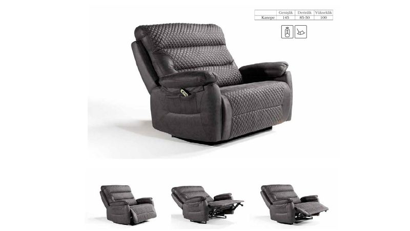 bugatti-double-tv-koltuk BUGATTİ DOUBLE 2Lİ BABA KOLTUĞU - Görsel 1