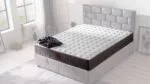DEFOX YATAK 160x200 gri renkli modern tasarımlı konforlu yatak