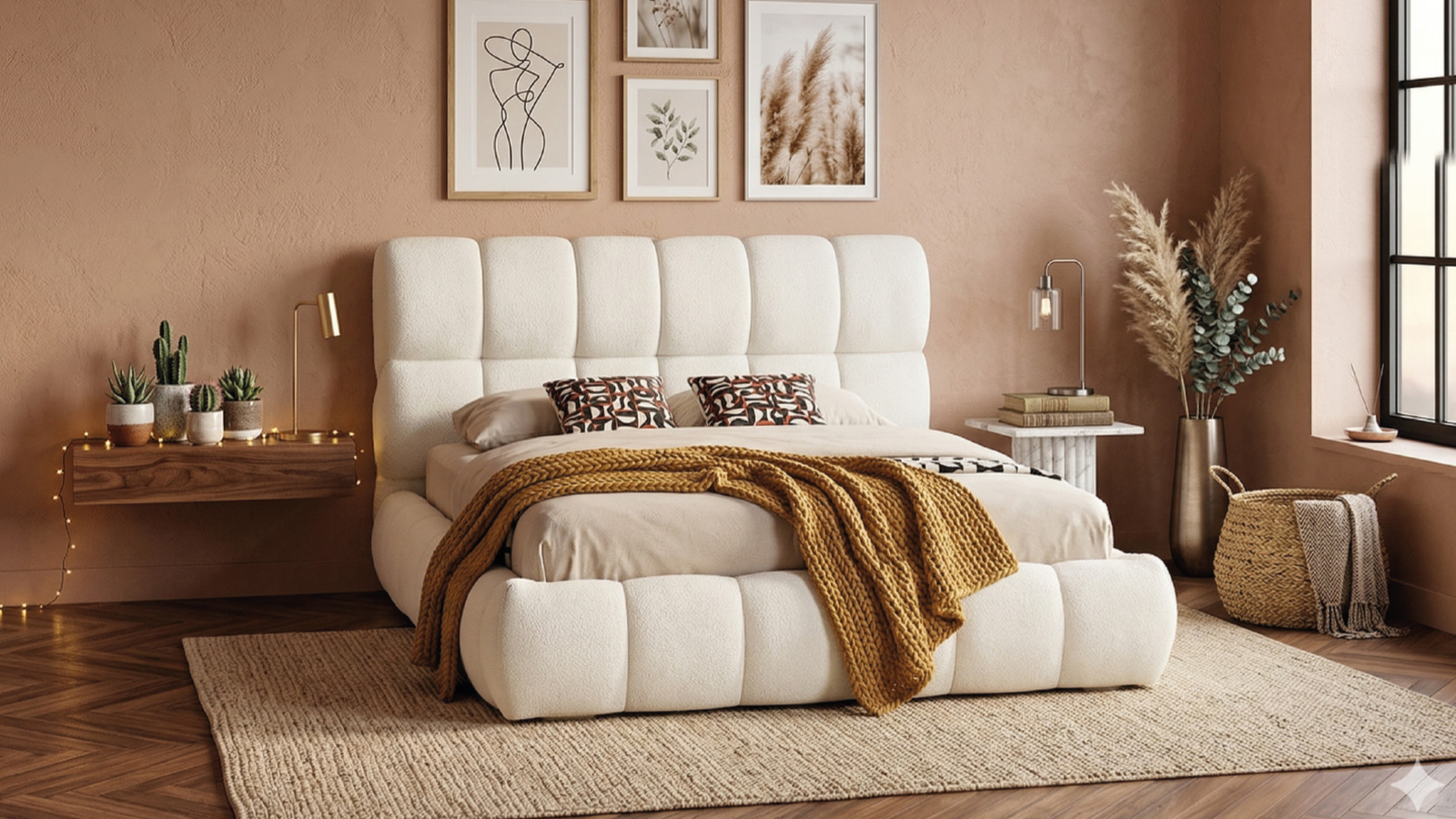 BYZ2974 BULUT BAZA BAŞLIK SET 150X200