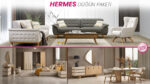 Hermes Düğün Paketi salon, yatak odası ve yemek odası mobilyaları