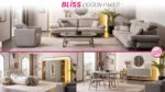 BLİSS DÜĞÜN PAKETİ salon, yatak odası ve yemek odası mobilyaları