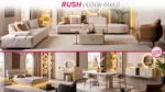 RUSH Düğün Paketi modern salon, yatak odası ve yemek odası mobilyaları