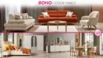 Boho Düğün Paketi salon, yatak odası ve yemek odası mobilyaları
