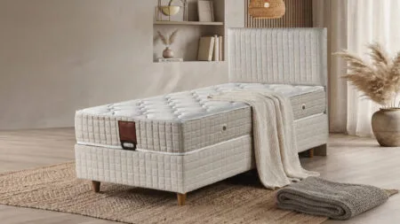 NOVA Baza Başlık Set 90x190 tek kişilik baza ve başlık seti