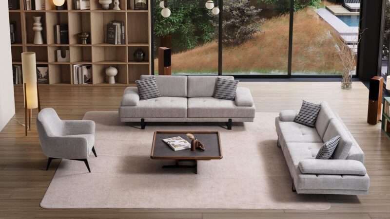 LOUNGE KOLTUK TAKIMI 3+3+1-4