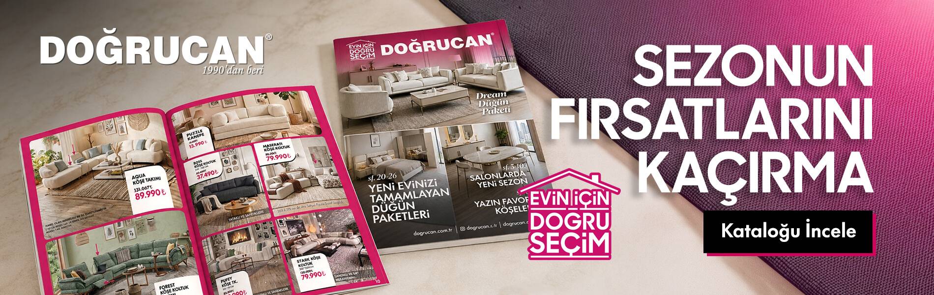 Doğrucan Mobilya güncel ürün kataloğu
