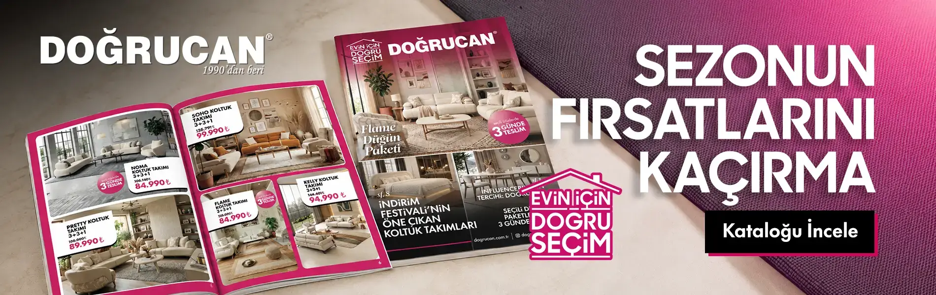 Doğrucan Mobilya güncel ürün kataloğu