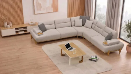 Doğrucan Mobilya SOHO Köşe Takımı modern oturma odasında