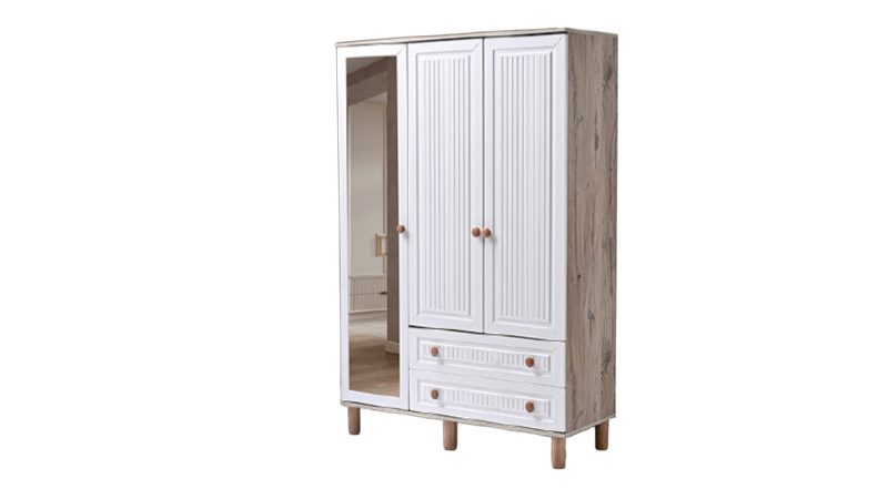 DURU 3 KAPILI DOLAP - Görsel 1