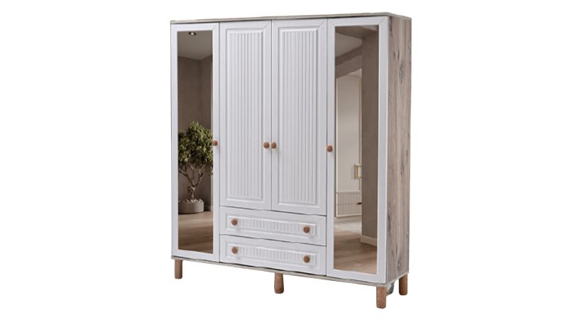 DURU 4 KAPILI DOLAP - Görsel 1