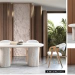 HERMES MASA SANDALYE SET