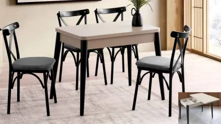 DOLUNAY MASA SANDALYE SET