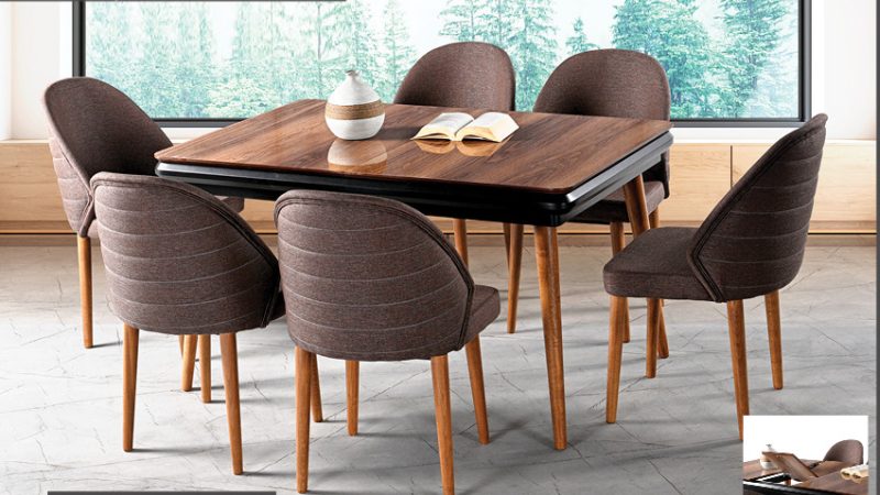 STİL MASA SANDALYE TAKIMI - Görsel 1