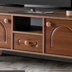 BOHEM 142 LİK CEVİZ TV SEHPASI ceviz kaplama TV sehpası