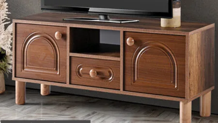 BOHEM 142 LİK CEVİZ TV SEHPASI ceviz kaplama TV sehpası