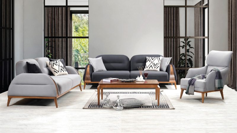 ASOS KOLTUK TAKIMI 3+3+1 - Görsel 1