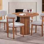 LİZAY MASA TAKIMI CEVİZ