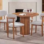 LİZAY MASA TAKIMI CEVİZ