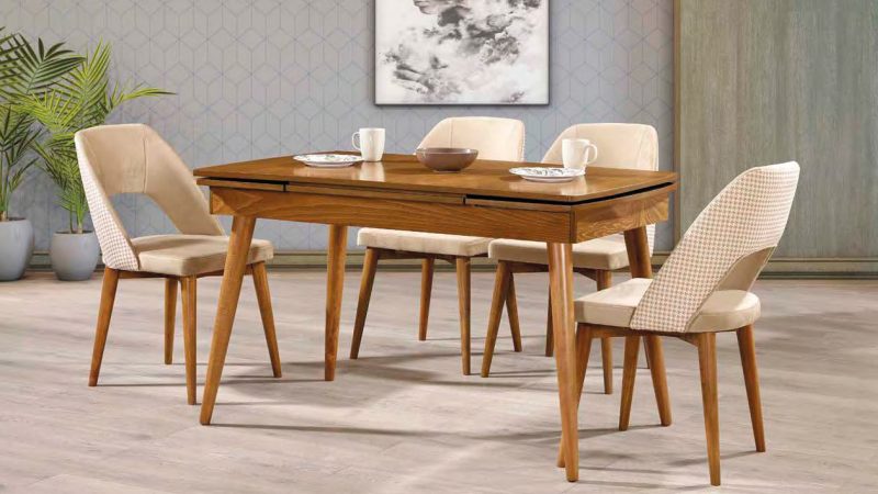 STİL SANDALYE CEVİZ - Görsel 1