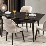 HOMEA MASA TAKIMI SİYAH