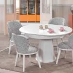 NAPOLİ MASA TAKIMI BEYAZ