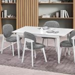 ZENİT MASA TAKIMI BEYAZ