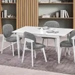 ZENİT MASA TAKIMI BEYAZ