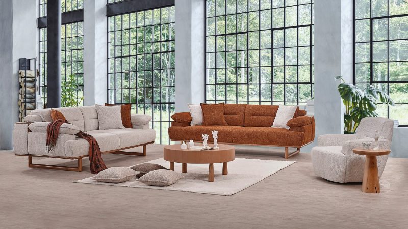 GONUVU KOLTUK TAKIMI 3+3+1 - Görsel 1