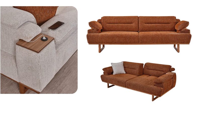 GONUVU KOLTUK TAKIMI 3+3+1 - Görsel 5