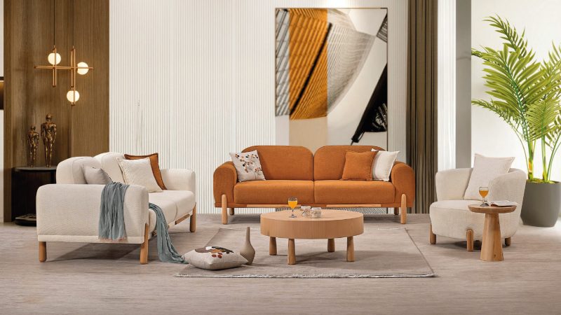 RİTA KOLTUK TAKIMI 3+3+1 - Görsel 1