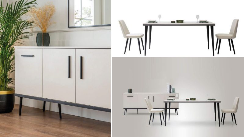 ALFA YEMEK ODASI VİZON KREM - Görsel 2