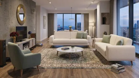 RODOS KOLTUK TAKIMI 3+3+1 salon dekorasyonunda modern tasarımlı koltuk takımı