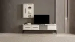 Doğrucan Mobilya DESTAN TV ÜNİTESİ krem rengi modern tasarım