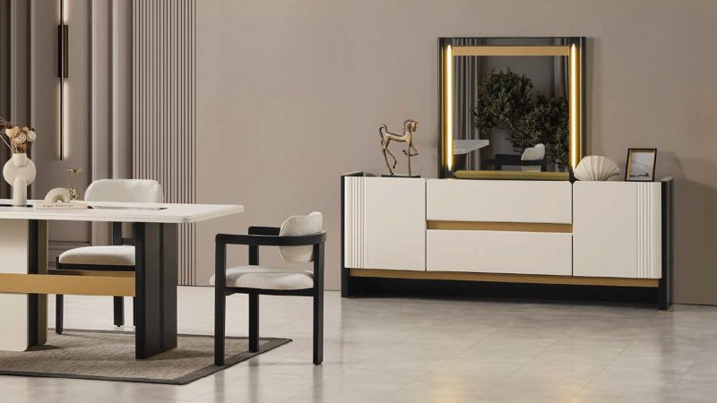 VENÜS YEMEK ODASI TAKIMI - Görsel 3