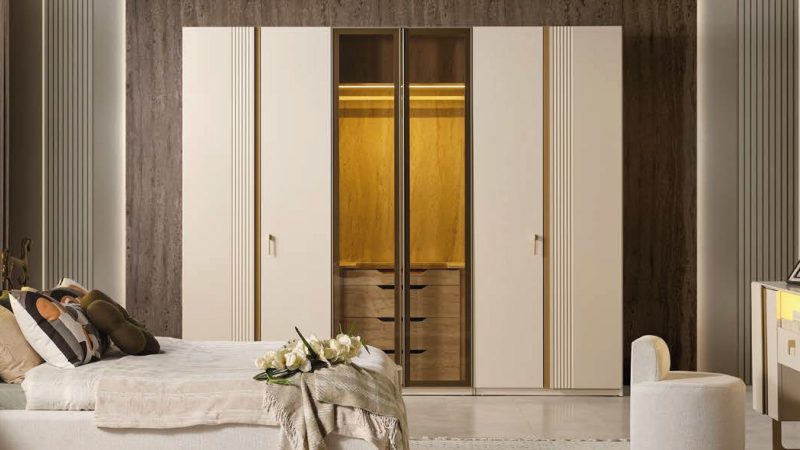 MOSS TEK KAPILI DOLAP - Görsel 1