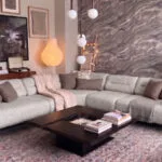 Doğrucan Mobilya STARK Köşe Takımı modern oturma odasında
